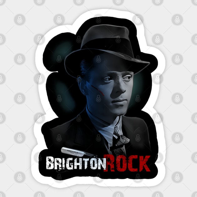 Brighton Rock Design Sticker by HellwoodOutfitters